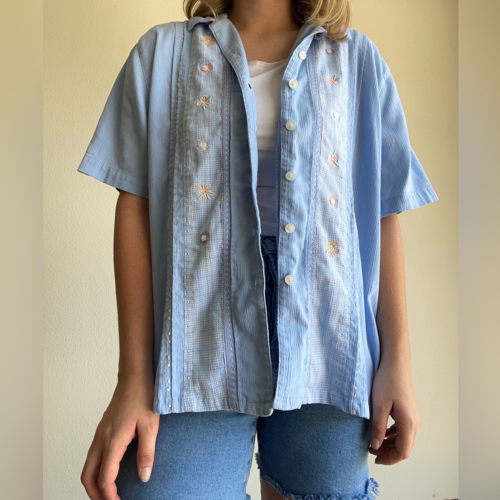 Koret City Blues Vintage with Embroidery -Size L
